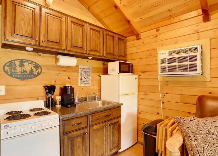 1 Mi To Current River: Cozy Studio Cabin!
